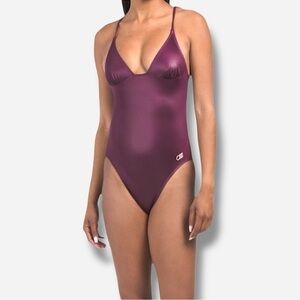 🌸New🌸 Olympia One-piece Swimwear Sz Xsmall Eggplant NWT